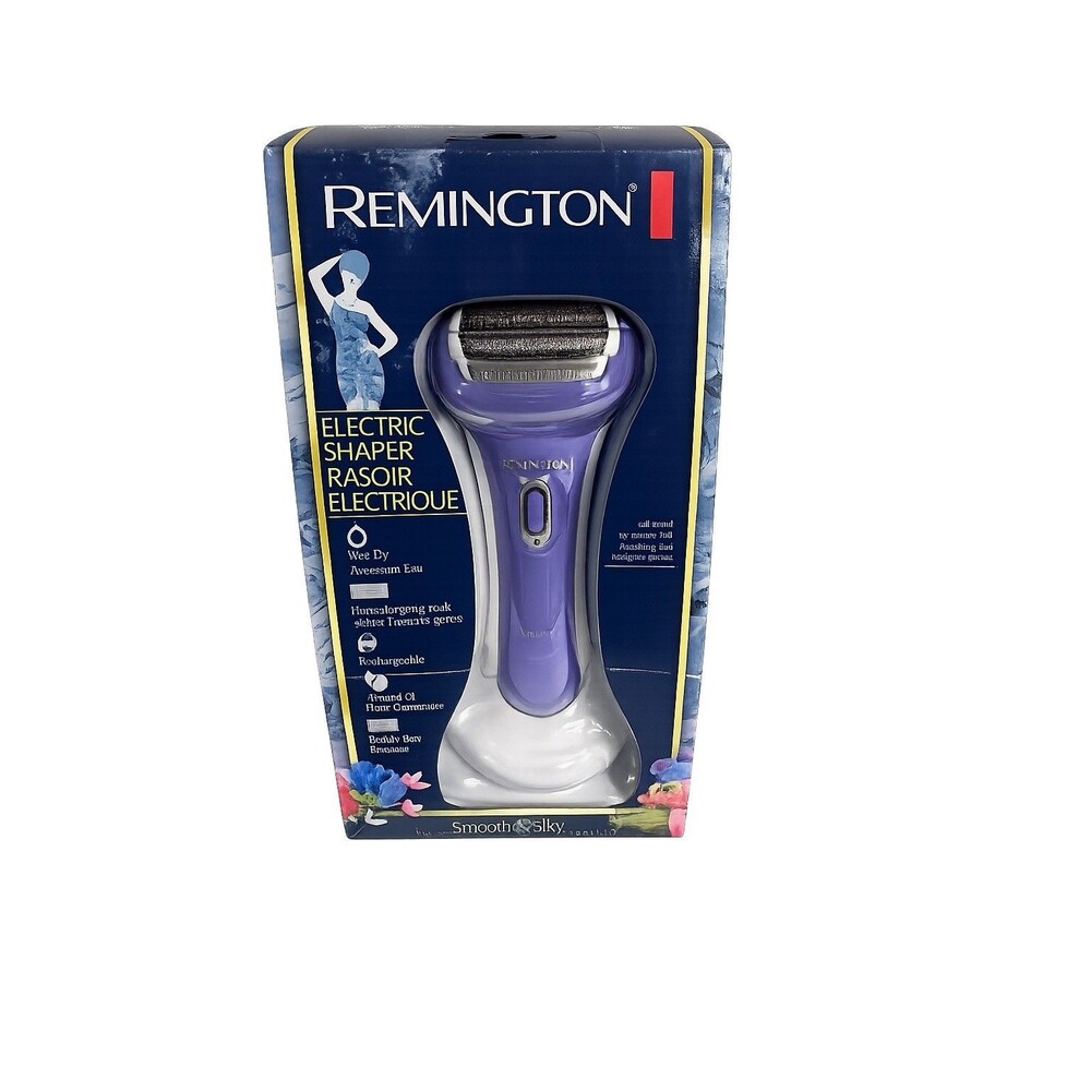 NEW Remington Smooth & Silky Electric Shaver for Women, 4 Blade Smooth Glide